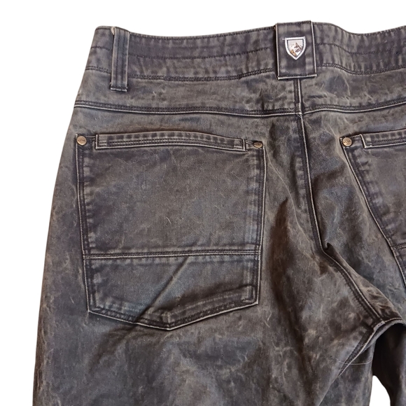 Kuhl Vintage Patina Dye Pants Men’s 34x30 Brown Hiking Outdoor - Picture 5 of 13